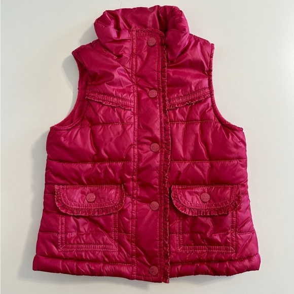 GAP Other - GAP Girls Pink Puffer Vest. Size 4 - 5
